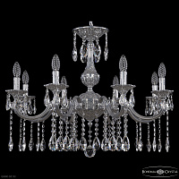 Хрустальная подвесная люстра Bohemia IVELE Crystal AL78101/8/250 A CG