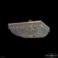 Хрустальная потолочная люстра Bohemia IVELE Crystal 19012/100IV G