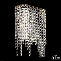 Бра хрустальное светодиодное APL LED Rimini S500.B1.20-32.B.3000.Gold