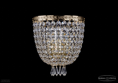 Бра хрустальное Bohemia IVELE Crystal 1927/3S/G
