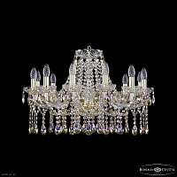 Хрустальная подвесная люстра Bohemia IVELE Crystal 1413/12/240 G R801