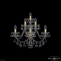 Бра с хрусталем Bohemia IVELE Crystal 1409B/3+2+1/240/XL G