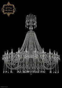 Большая хрустальная люстра Bohemia Art Classic 11.12.24.530.XL-165.Cr.Sp