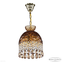 Хрустальный подвесной светильник Bohemia IVELE Crystal 5478/22 G Amber/M-1F K721