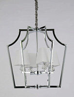 Подвесная люстра Lumina Deco MONTERO LDP 1249-4 CHR+WT