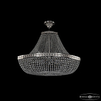 Хрустальная подвесная люстра Bohemia IVELE Crystal 19283/H1/80IV Ni