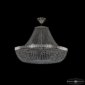 Хрустальная подвесная люстра Bohemia IVELE Crystal 19283/H1/80IV Ni