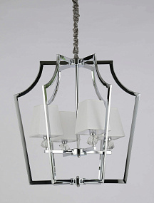 Подвесная люстра Lumina Deco MONTERO LDP 1249-4 CHR+WT