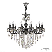 Большая хрустальная люстра Bohemia IVELE Crystal Verona 72101/12/300 B BMN