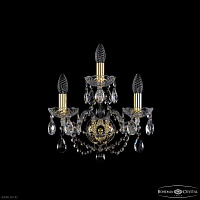 Бра с хрусталем Bohemia IVELE Crystal 1406B/2+1/141 G