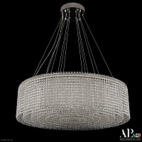 Хрустальная подвесная светодиодная люстра APL LED Sicilia SH13.80.A.Ni.4000