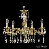 Подвесная хрустальная люстра Bohemia Ivele Crystal Florence 71102/5/175 A G