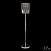 Хрустальный светодиодный торшер APL LED Sicilia SH500.T9.30-150.C.Ni.4000