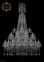 Большая хрустальная люстра Bohemia Art Classic 11.12.20+10+5.400.3d.XL-172.Cr.Sp