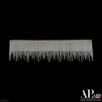 Большая хрустальная светодиодная люстра APL LED Rimini S512.0.170.G.4000