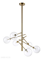 Подвесная люстра Crystal Lux MARCOS SP6 BRONZE