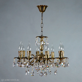 Люстра подвесная AMBIENTE Benisa 2226/8 PB Tear Drop