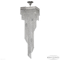 Каскадная хрустальная люстра Bohemia IVELE Crystal 83112/30IV-100 Ni