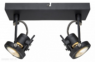 Спот Arte Lamp Costruttore A4300AP-2BK