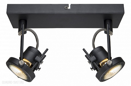 Спот Arte Lamp Costruttore A4300AP-2BK