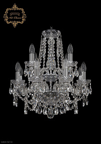 Хрустальная подвесная люстра Bohemia Art Classic 11.25.8+4.165.2d.Cr.Sp