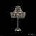 Хрустальная настольная лампа Bohemia IVELE Crystal 19013L4/H/35IV G