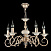 Люстра подвесная Maytoni Perla ARM337-05-R