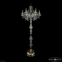 Торшер с хрусталем Bohemia IVELE Crystal 1411T1/6/195-165 G