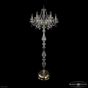 Торшер с хрусталем Bohemia IVELE Crystal 1411T1/6/195-165 G