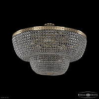Большая хрустальная люстра Bohemia IVELE Crystal 19101/100IV G