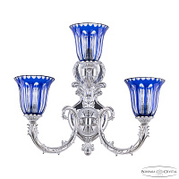 Бра Bohemia Ivele Crystal Florence 7109B16/2+1/210 NW P2 U Clear-Blue/H-1H