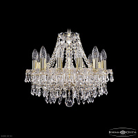 Хрустальная подвесная люстра Bohemia IVELE Crystal 1403/12/141 G