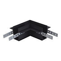 Соединитель для магнитного встраиваемого шинопровода угловой Crystal Lux SPACE CLT 0.223 01 BL