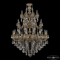 Большая хрустальная люстра Bohemia Ivele Crystal Florence 71101/16+8+8/360/3d B FP