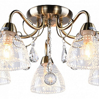 Люстра потолочная Arte Lamp Rugiada A1658PL-5AB