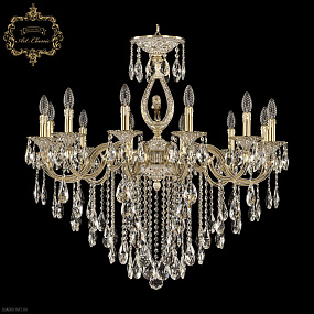 Большая хрустальная люстра Bohemia Art Classic 31.2401.12.300.B.GW.FL3B