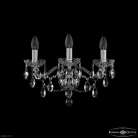 Бра хрустальное Bohemia IVELE Crystal 1415B/3/165 Ni
