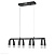 Светодиодный подвесной светильник Vele Luce Negro VL7102P08
