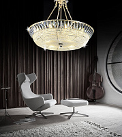 Хрустальная подвесная светодиодная люстра Lumina Deco Mirana DDС 3197-50