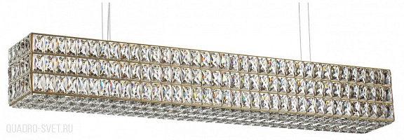 Подвесная светодиодная хрустальная люстра Odeon Light PANTA 4926/48L