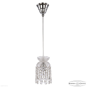 Хрустальный подвесной светильник Bohemia IVELE Crystal 14781P/11 Ni