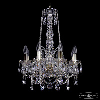 Хрустальная подвесная люстра Bohemia IVELE Crystal 1411/8/141/h-62 G