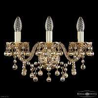 Бра с хрусталем Bohemia IVELE Crystal 1409B/3/141 G M721