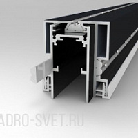 Профиль для SKYLINE 48 с демпф. системой в натяжной потолок (ПВХ+ТКАНЬ) ST Luce ST003.429.01