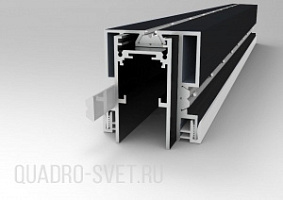 Профиль для SKYLINE 48 с демпф. системой в натяжной потолок (ПВХ+ТКАНЬ) ST Luce ST003.429.01