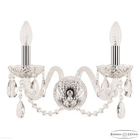 Бра хрустальное Bohemia IVELE Crystal 101B/2/165 Ni