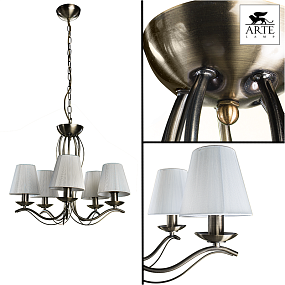 Люстра подвесная Arte Lamp DOMAIN A9521LM-5AB