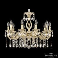 Подвесная хрустальная люстра Bohemia Ivele Crystal Florence 71401/10/210 A GW FA10S