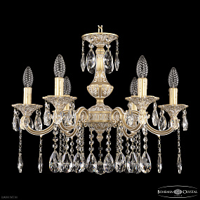 Хрустальная подвесная люстра Bohemia IVELE Crystal AL78101/6/175 A AGW