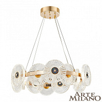 Подвесная светодиодная люстра Arte Milano 3653.D600.H800.LED G